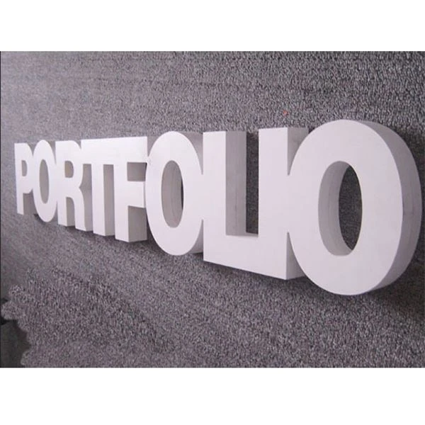 pvc advertising engraving board